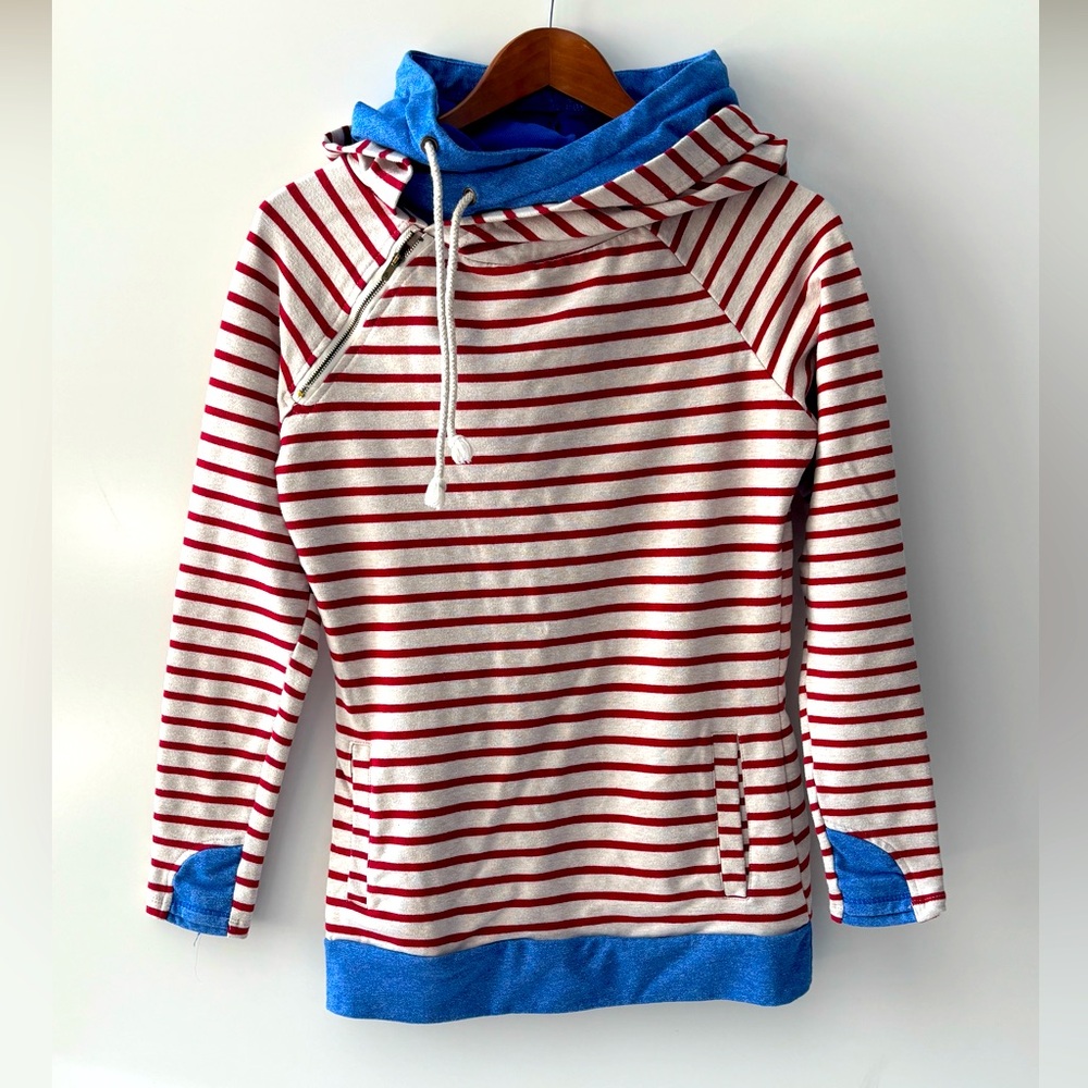 Ampersand Ave Double Hooded Sweatshirt